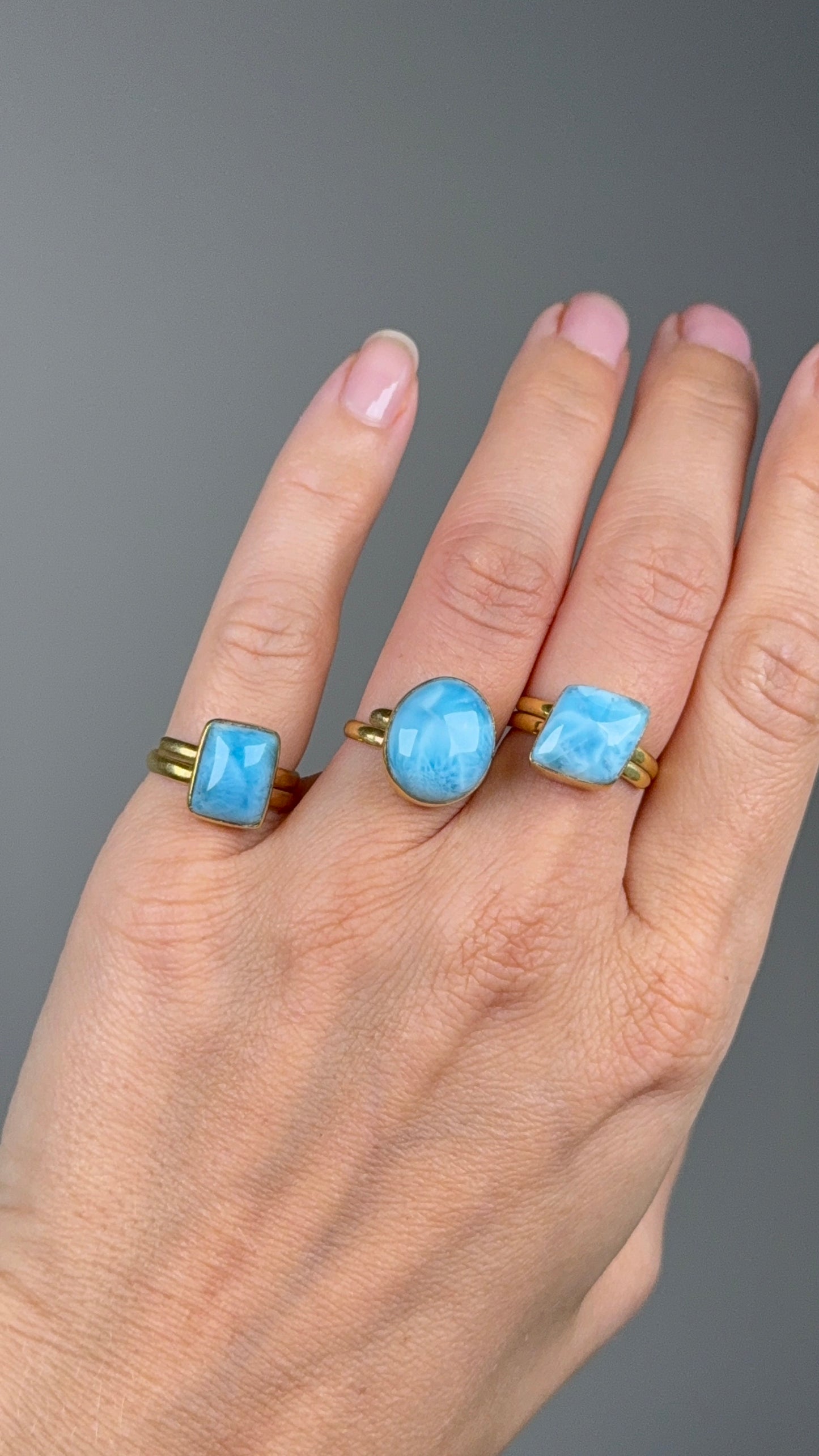 Larimar Ring vergl.
