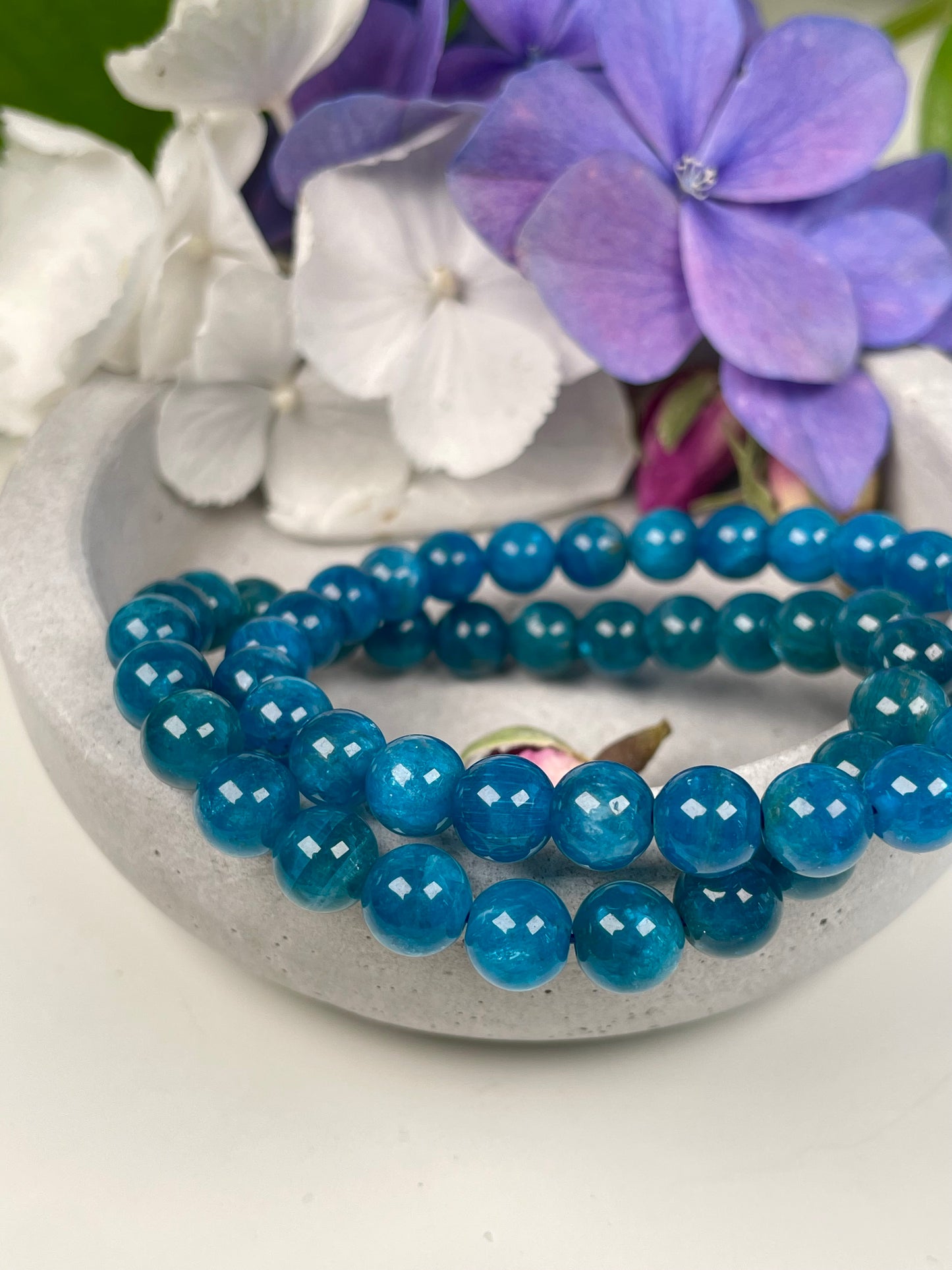 Apatit Kugel Armband