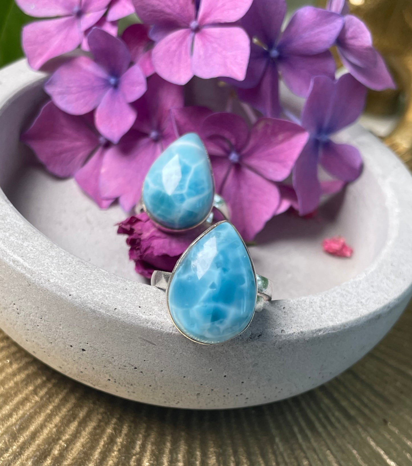 Larimar Ring