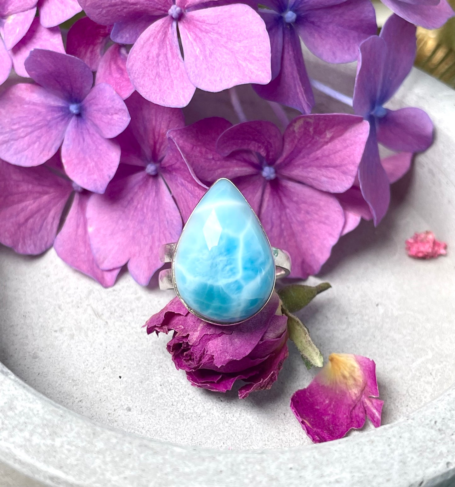 Larimar Ring