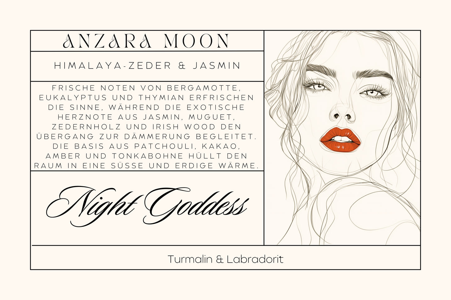 Night Goddess Candle