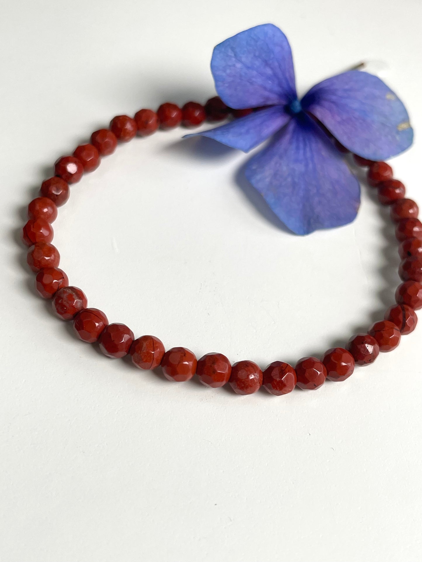 Jaspis facettiert Armband