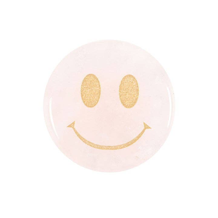 You Are Loved Rosenquarz Happy Face Kristall