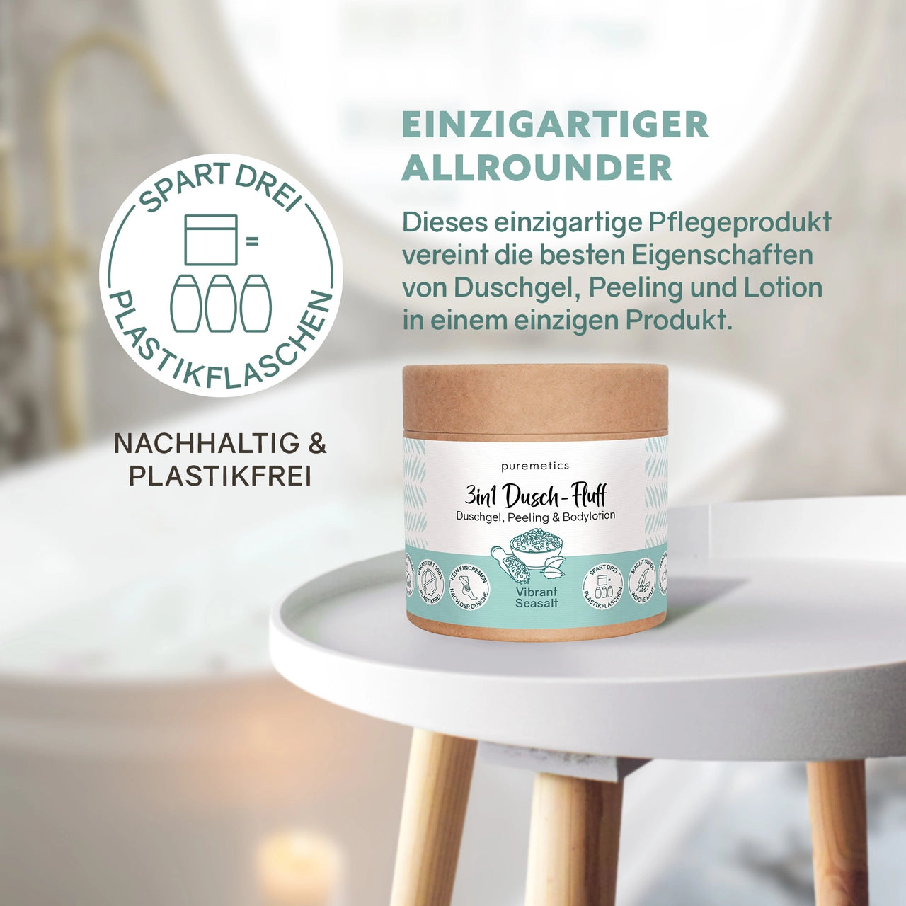 3in1 Dusch-Fluff "VIBRANT SEASALT"