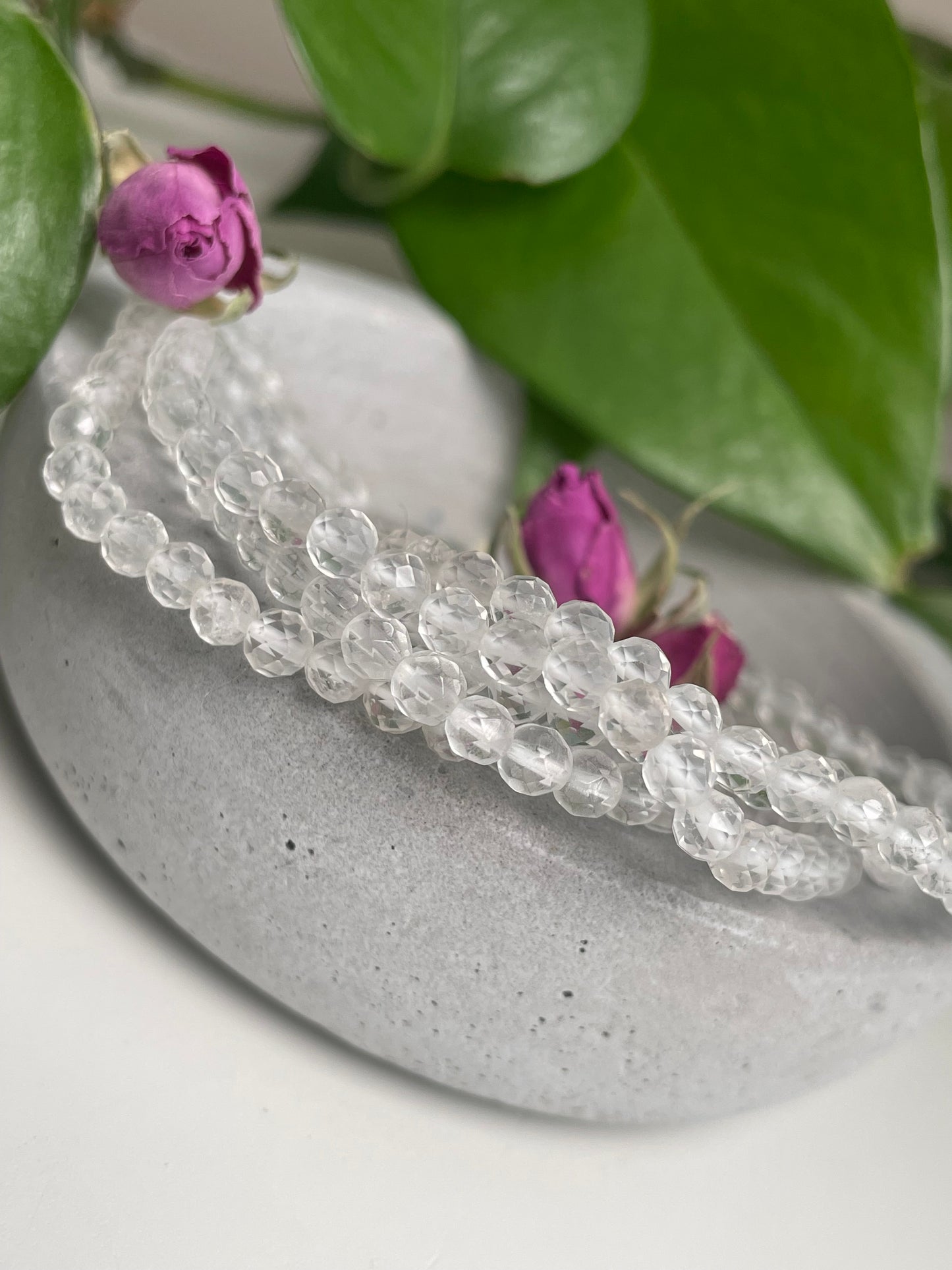 Bergkristall facettiert Armband