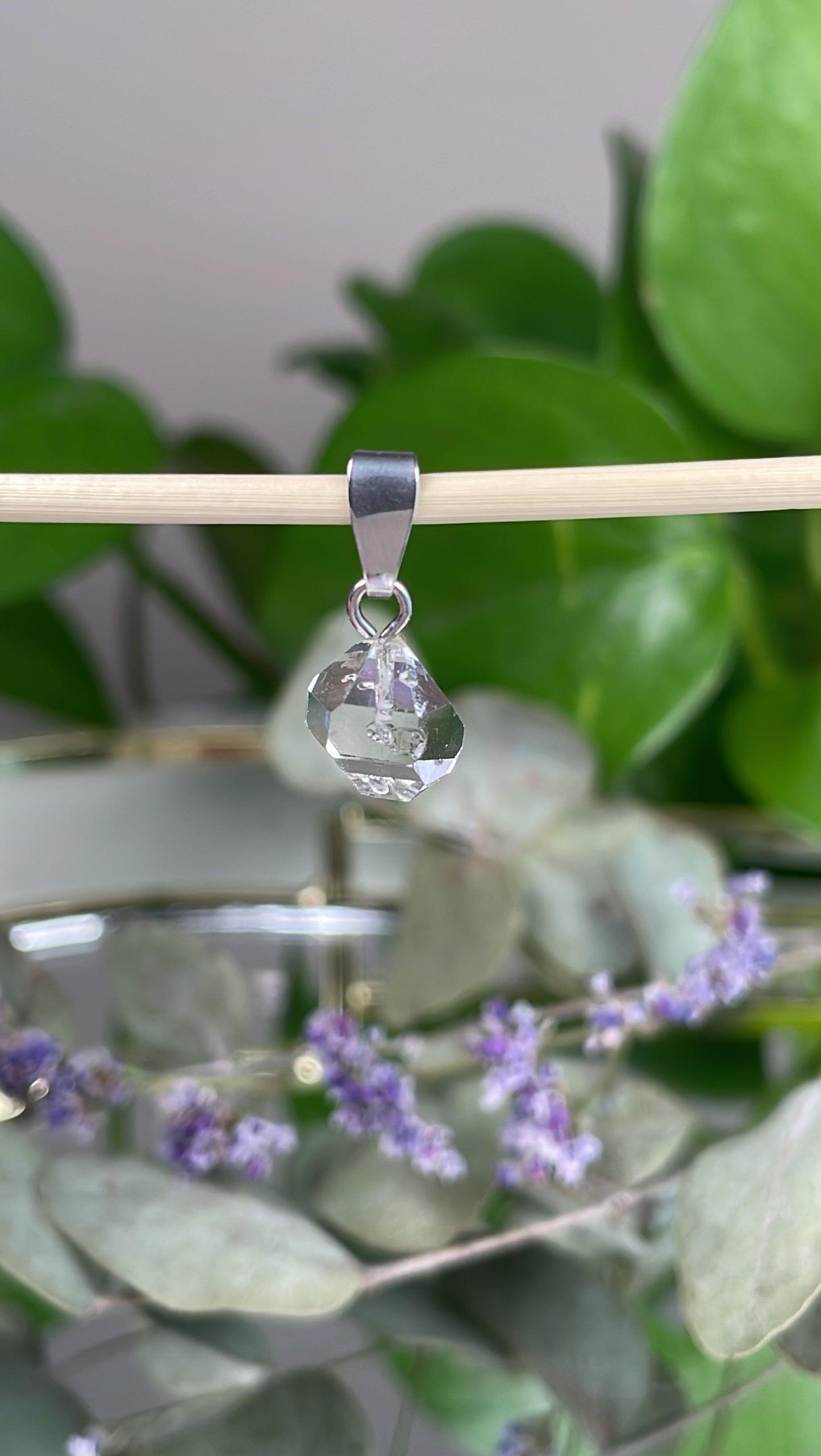 Herkimer Diamant Anhänger