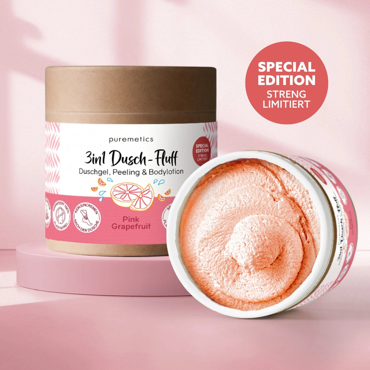 3in1 Dusch-Fluff "Grapefruit"