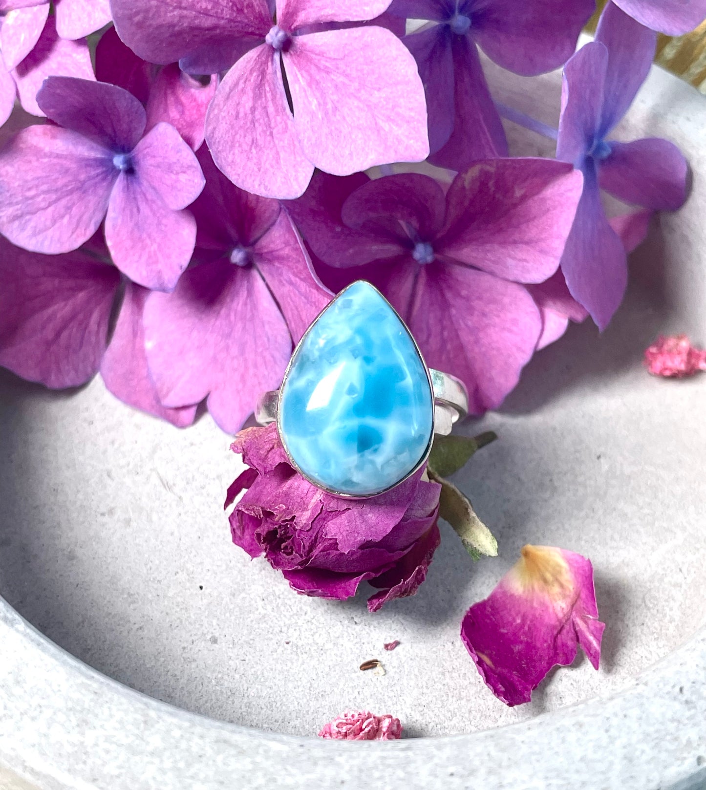 Larimar Ring