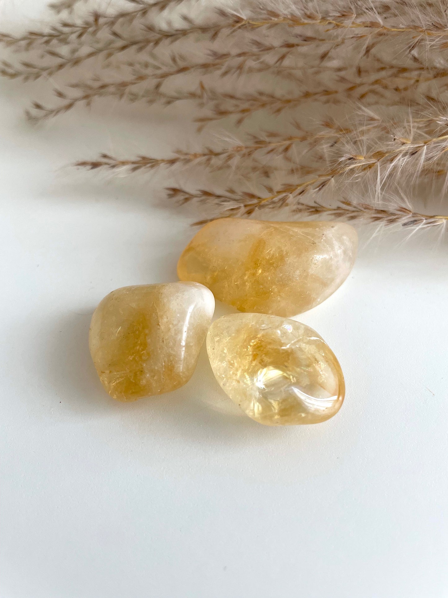 Citrin Trommelsteine