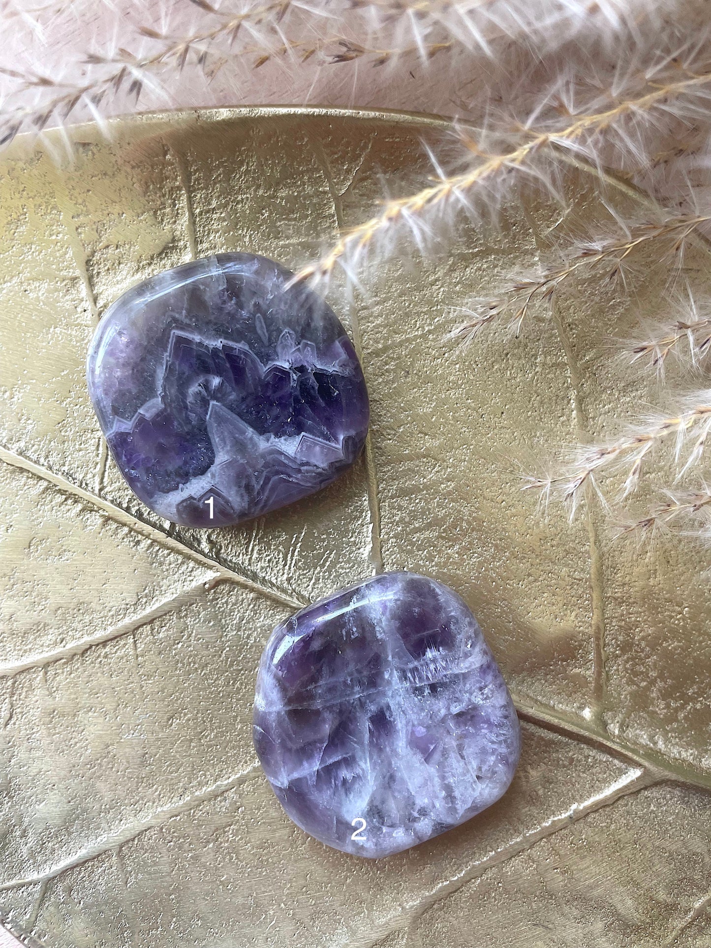 Chevron Amethyst Seibensteine