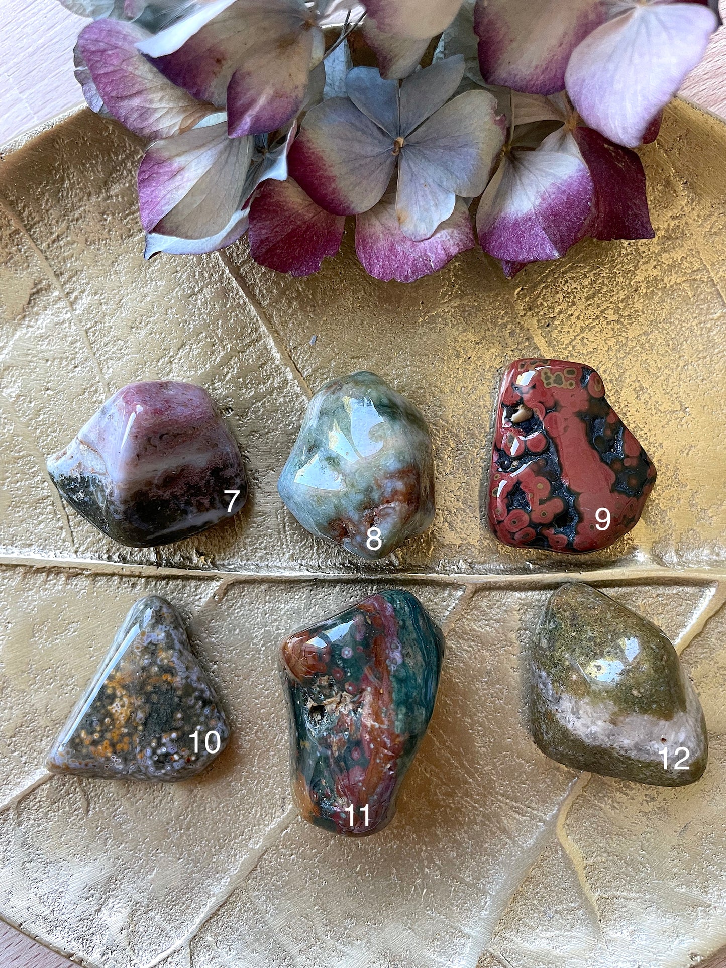 Ocean Jasper Trommelsteine