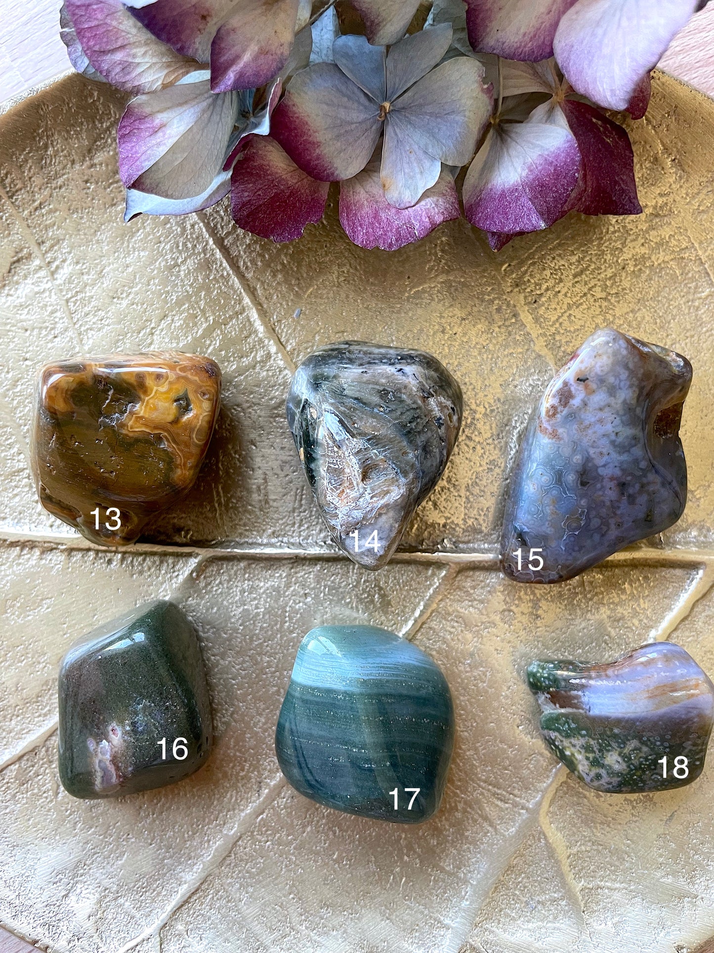 Ocean Jasper Trommelsteine