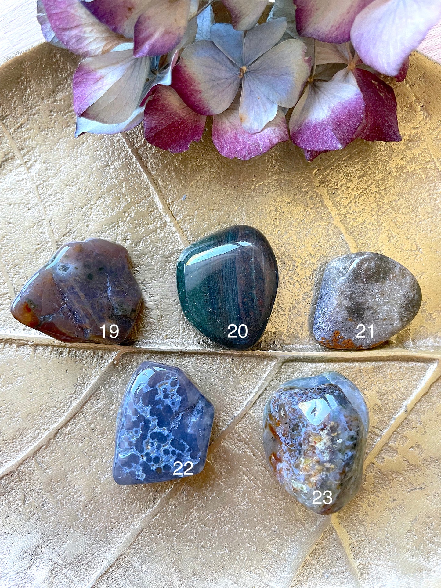 Ocean Jasper Trommelsteine