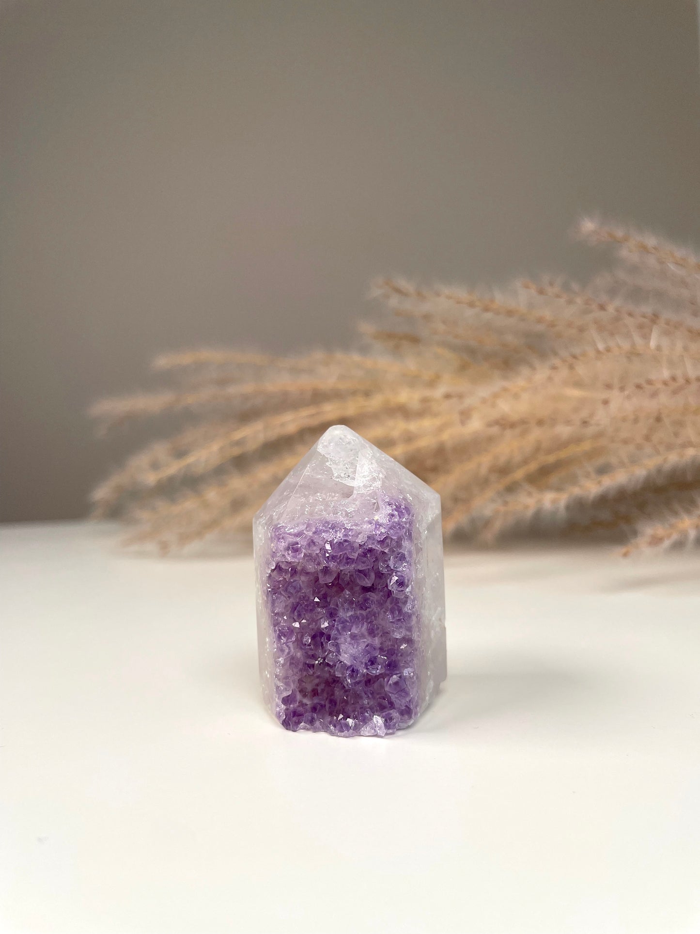 Amethyst Turm Druzy