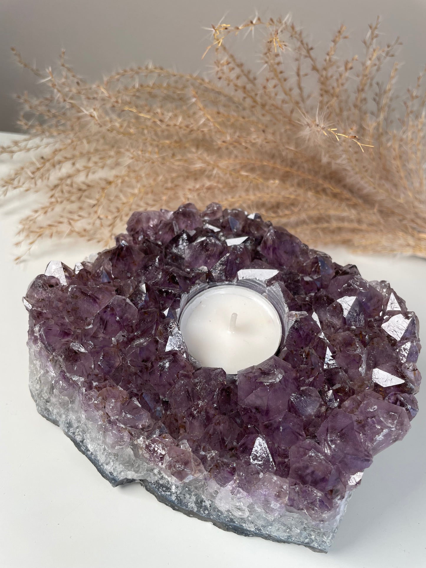 Amethyst Teelicht 3