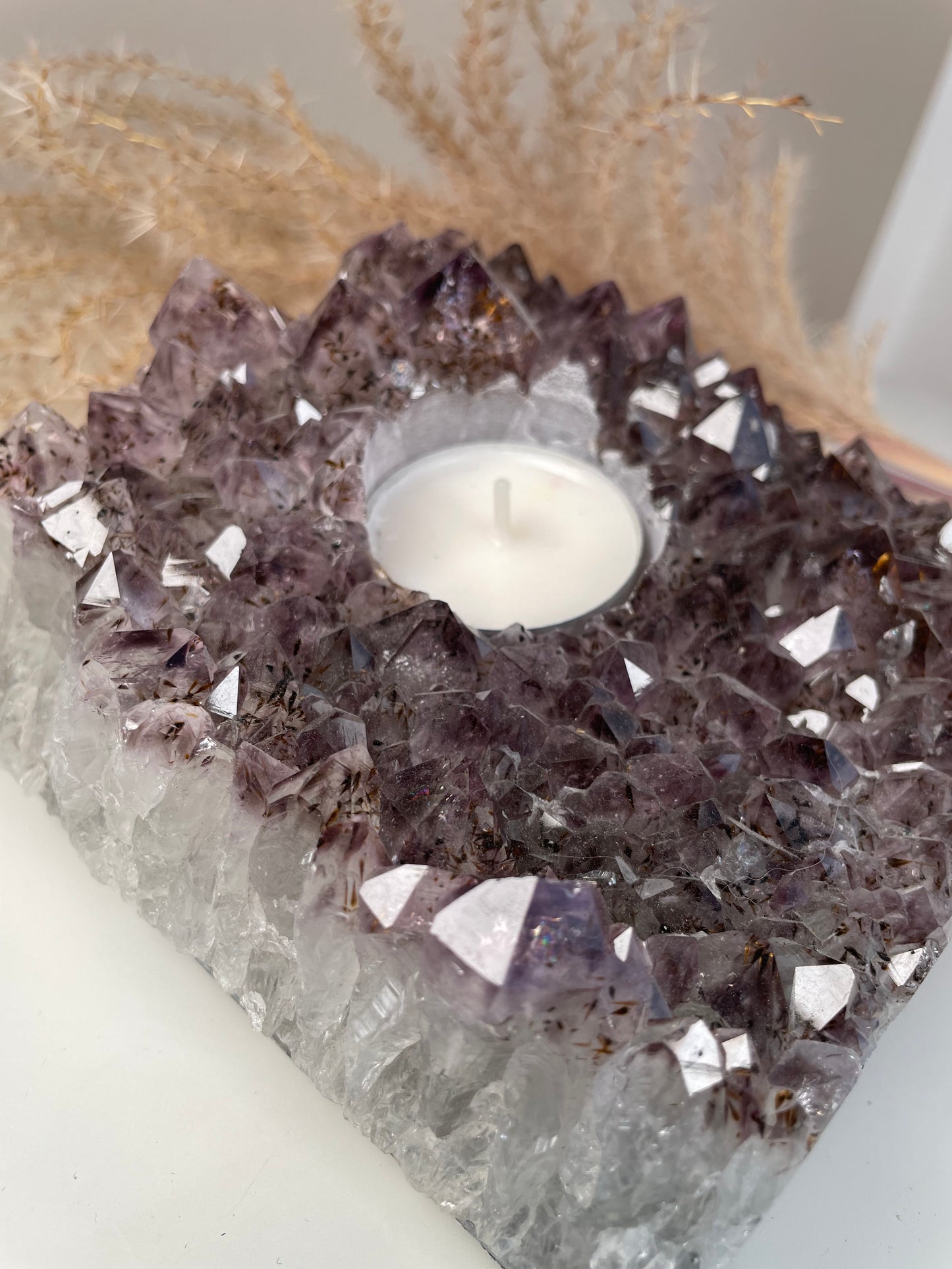 Amethyst Teelicht 2