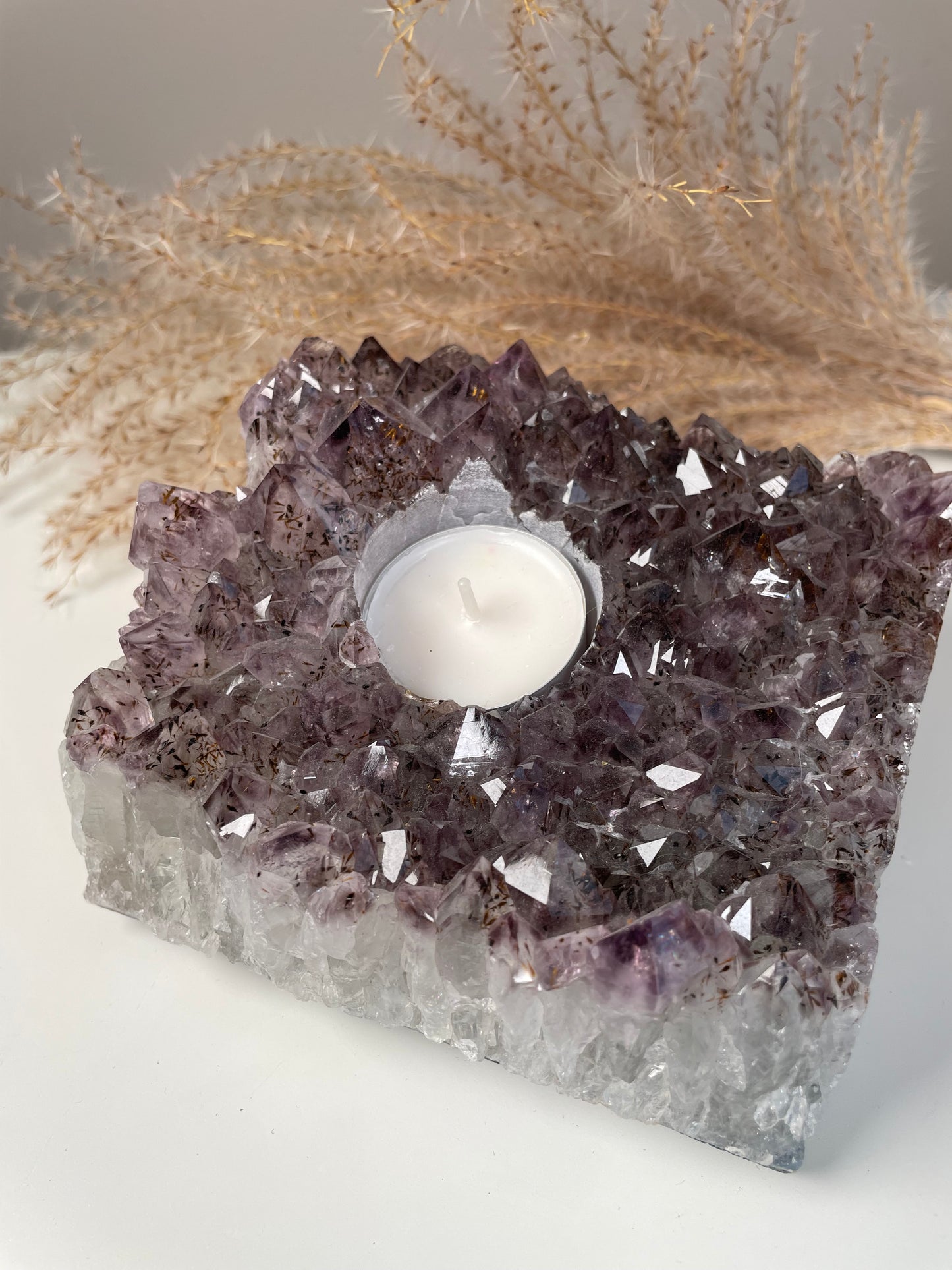 Amethyst Teelicht 2