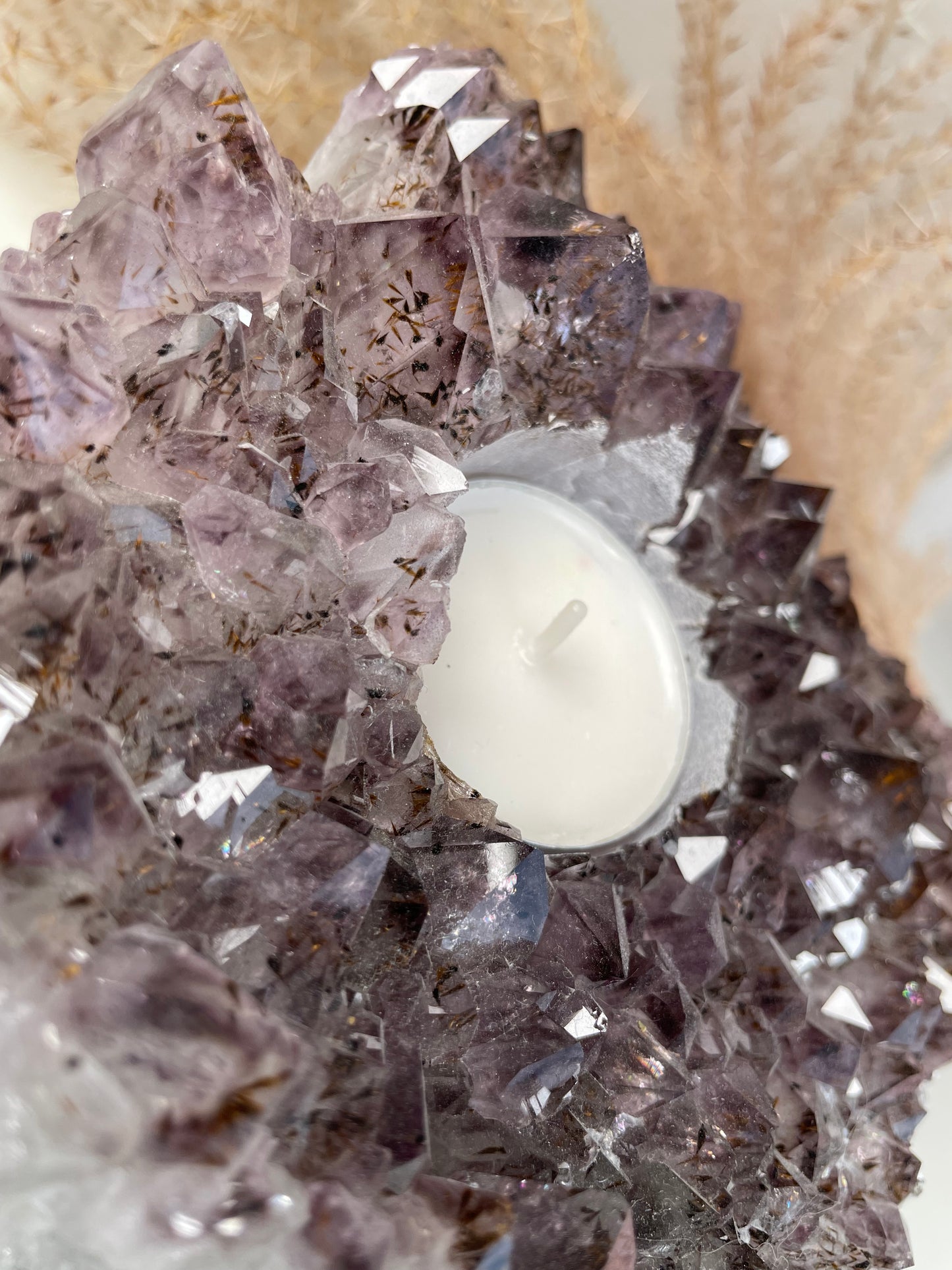 Amethyst Teelicht 2