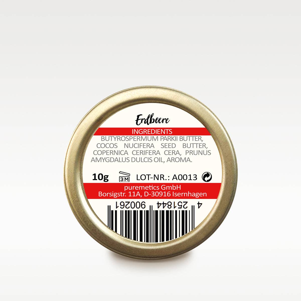 Lip Balm 'Erdbeere'