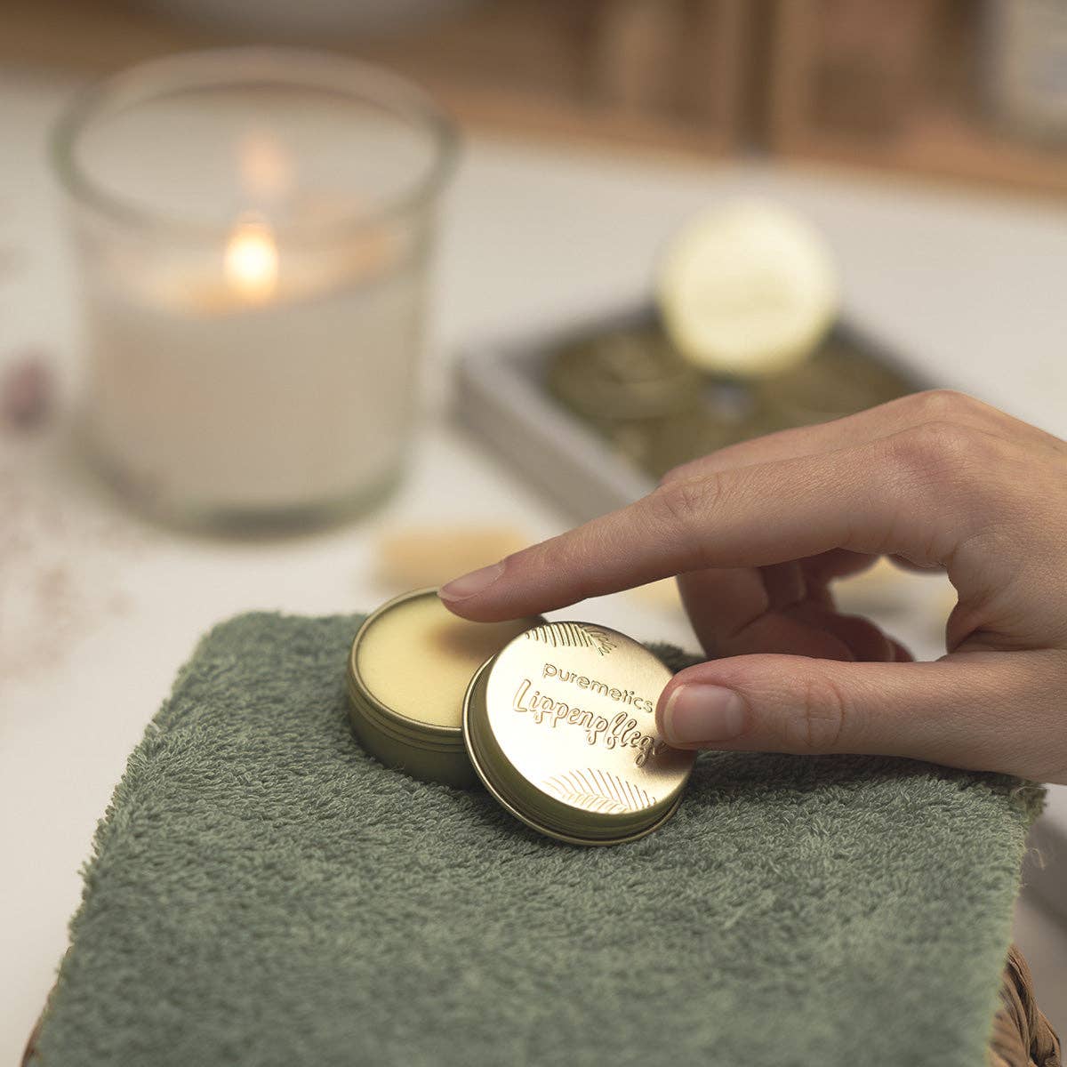 Lip Balm 'Zitrone Vanille'
