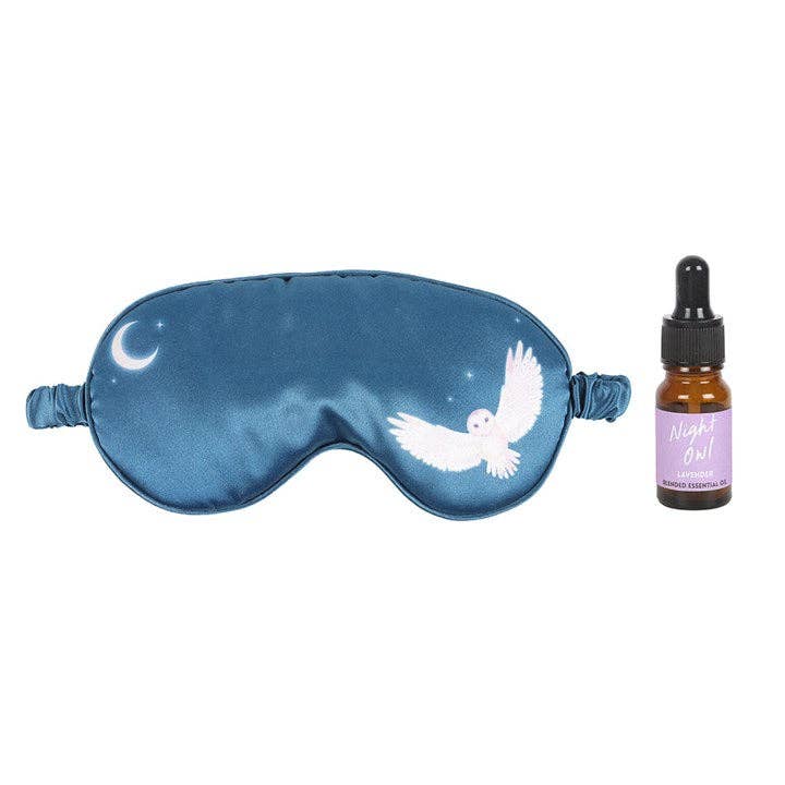 Schlafmaske Geschenkset mit ätherischem Öl