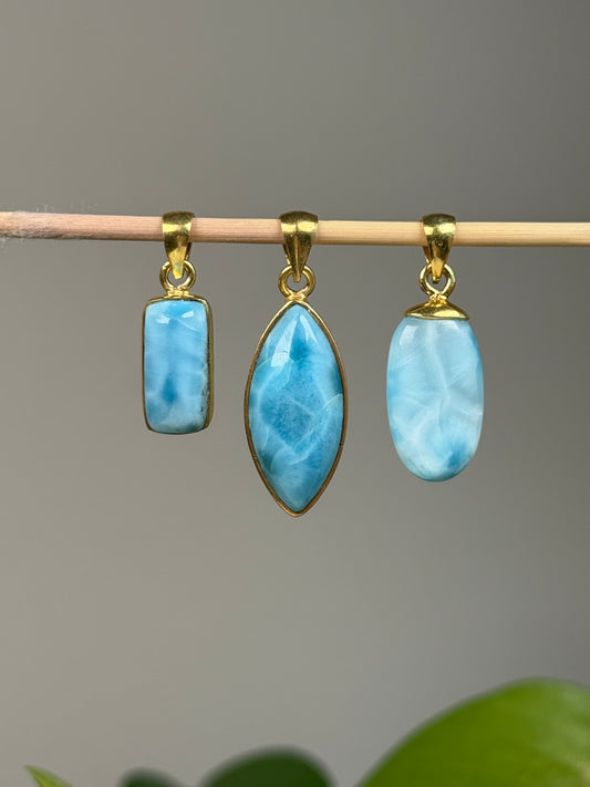 Larimar Anhänger vergl.