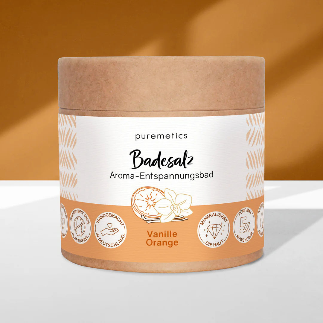 Badesalz Vanille Orange