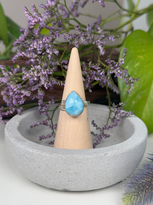 Larimar Ring Silber
