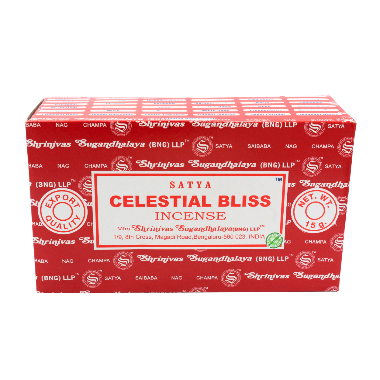 Satya Celestial Bliss Räucherstäbchen 15 Gramm