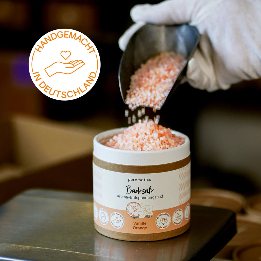 Badesalz Vanille Orange