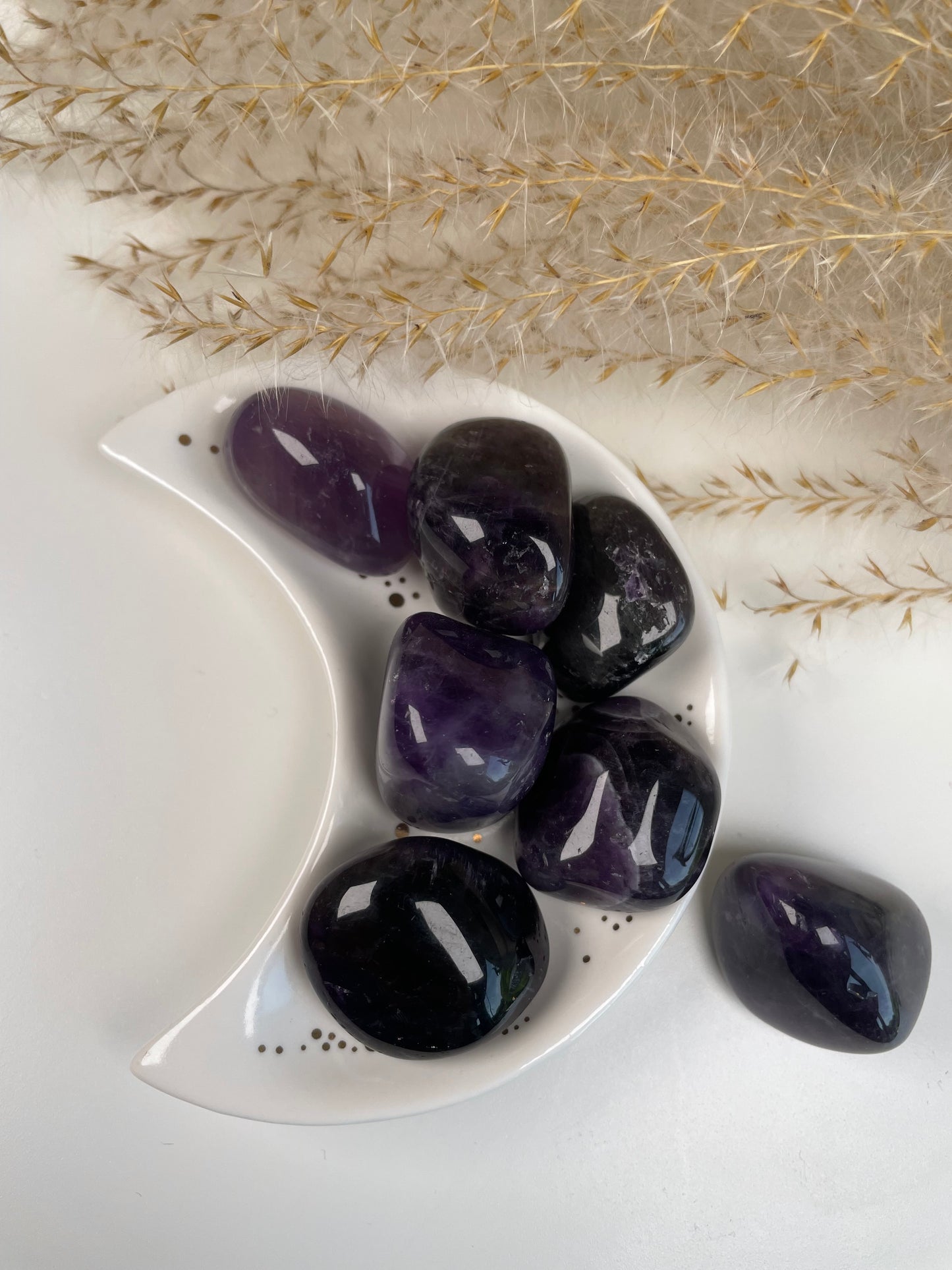 Amethyst Trommelsteine