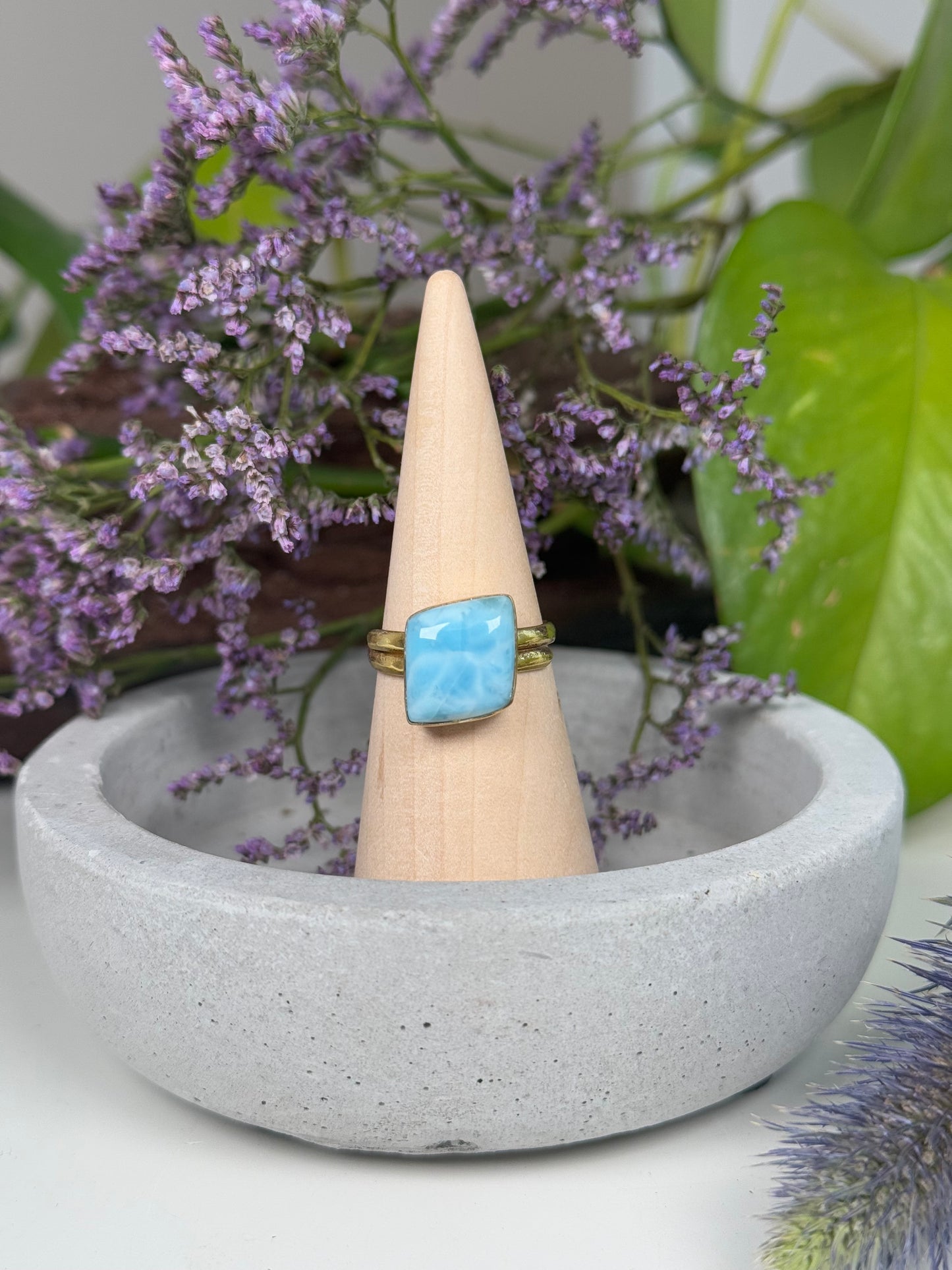 Larimar Ring vergl.