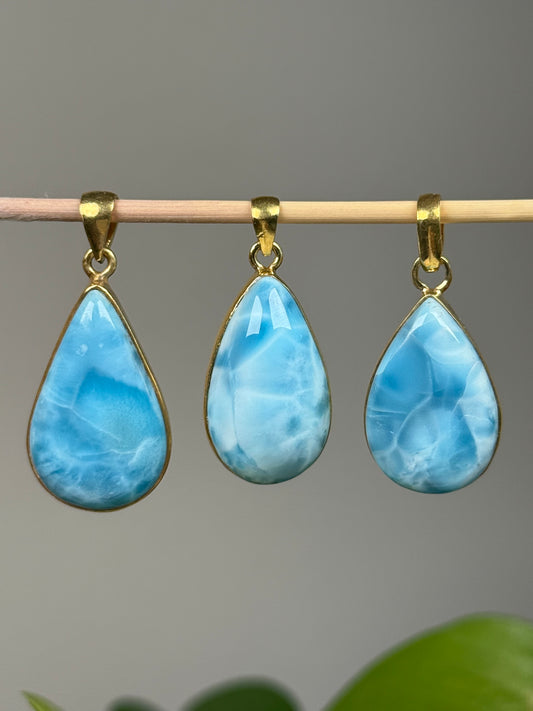 Larimar Anhänger vergl.