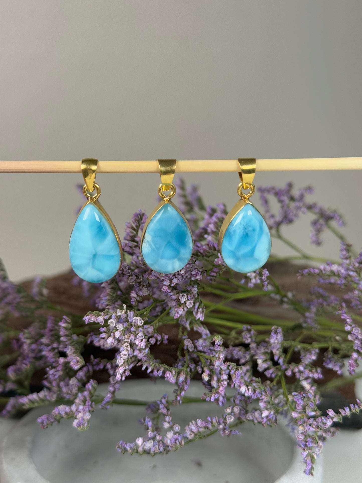 Larimar Anhänger vergl.