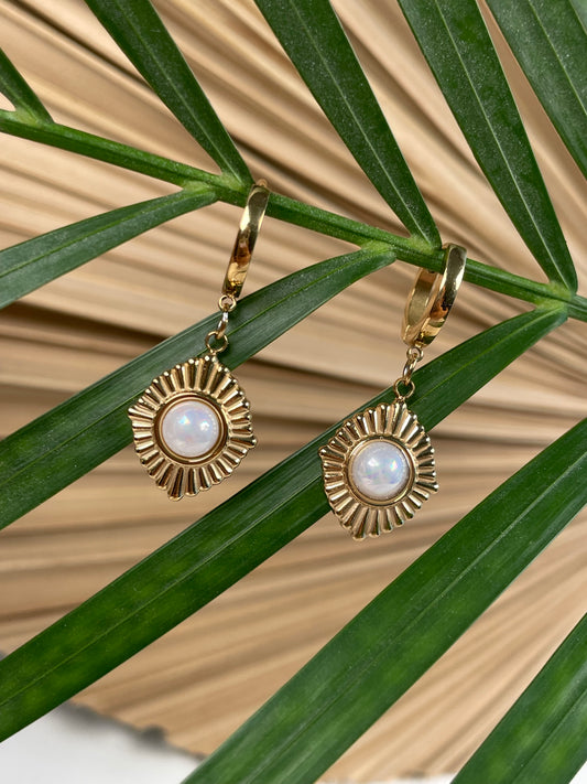 Sun Pearl Ohrringe