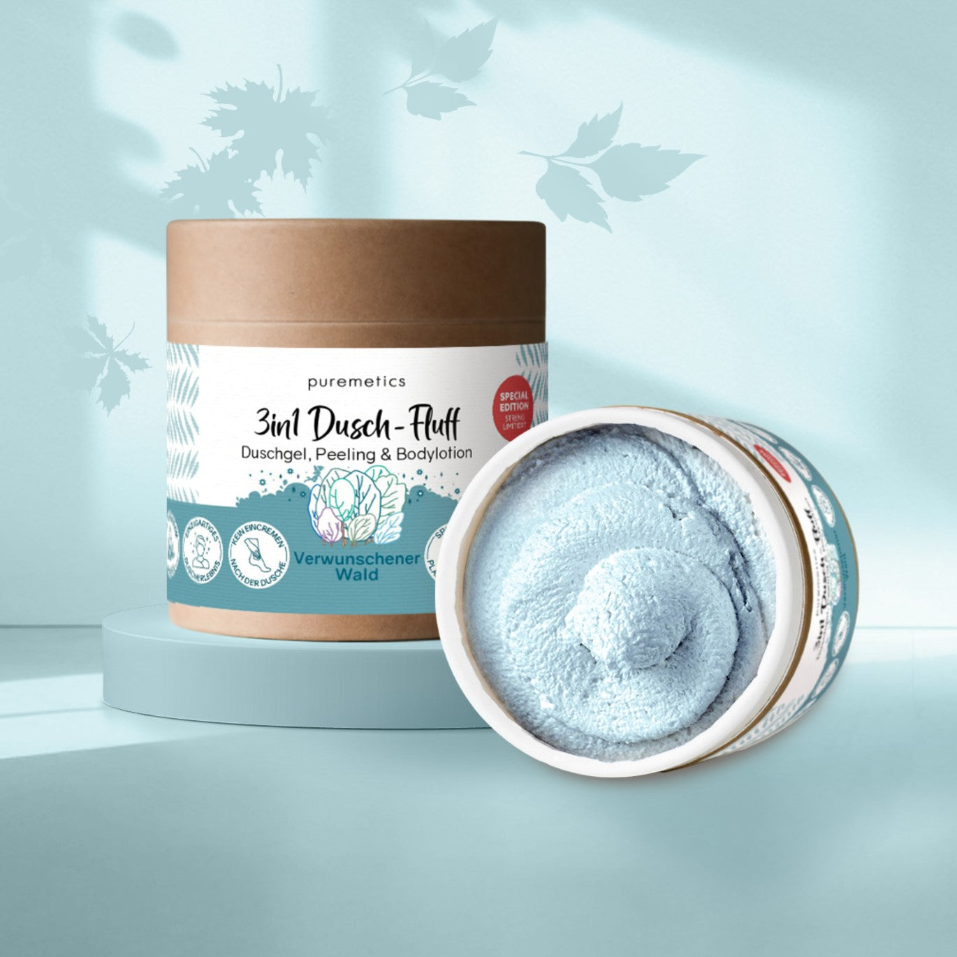 3in1 Dusch-Fluff Verwunschener Wald