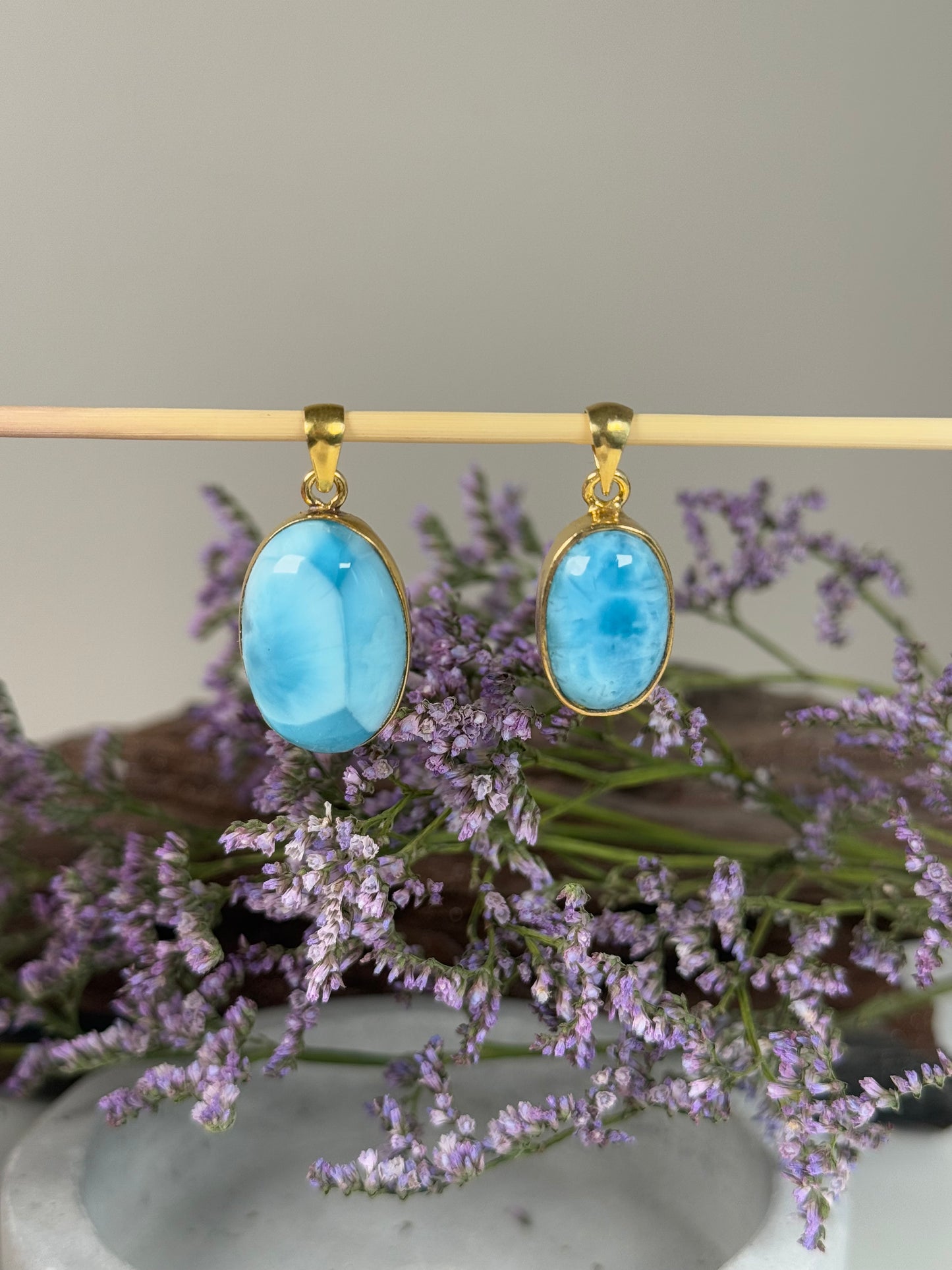 Larimar Anhänger vergl.