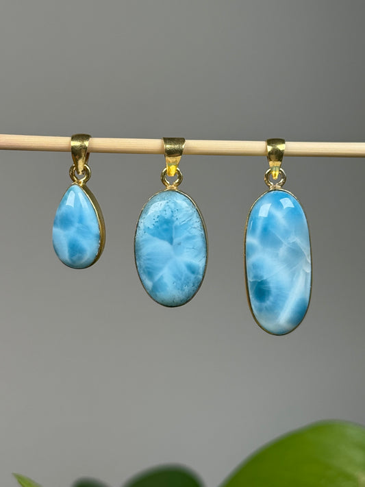 Larimar Anhänger vergl.