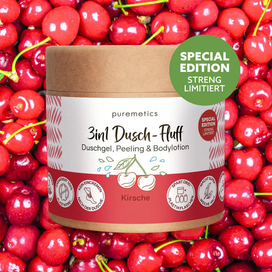 3in1 Dusch-Fluff "Kirsche"