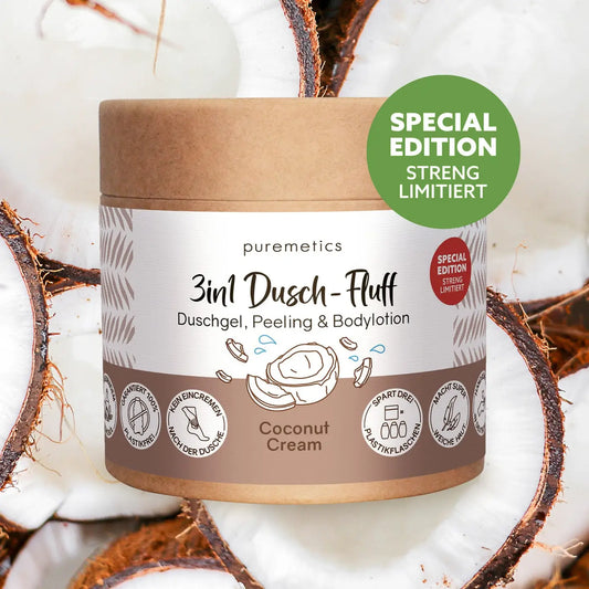 3in1 Dusch-Fluff "Coconut-Cream"