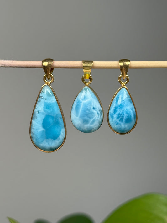 Larimar Anhänger vergl.
