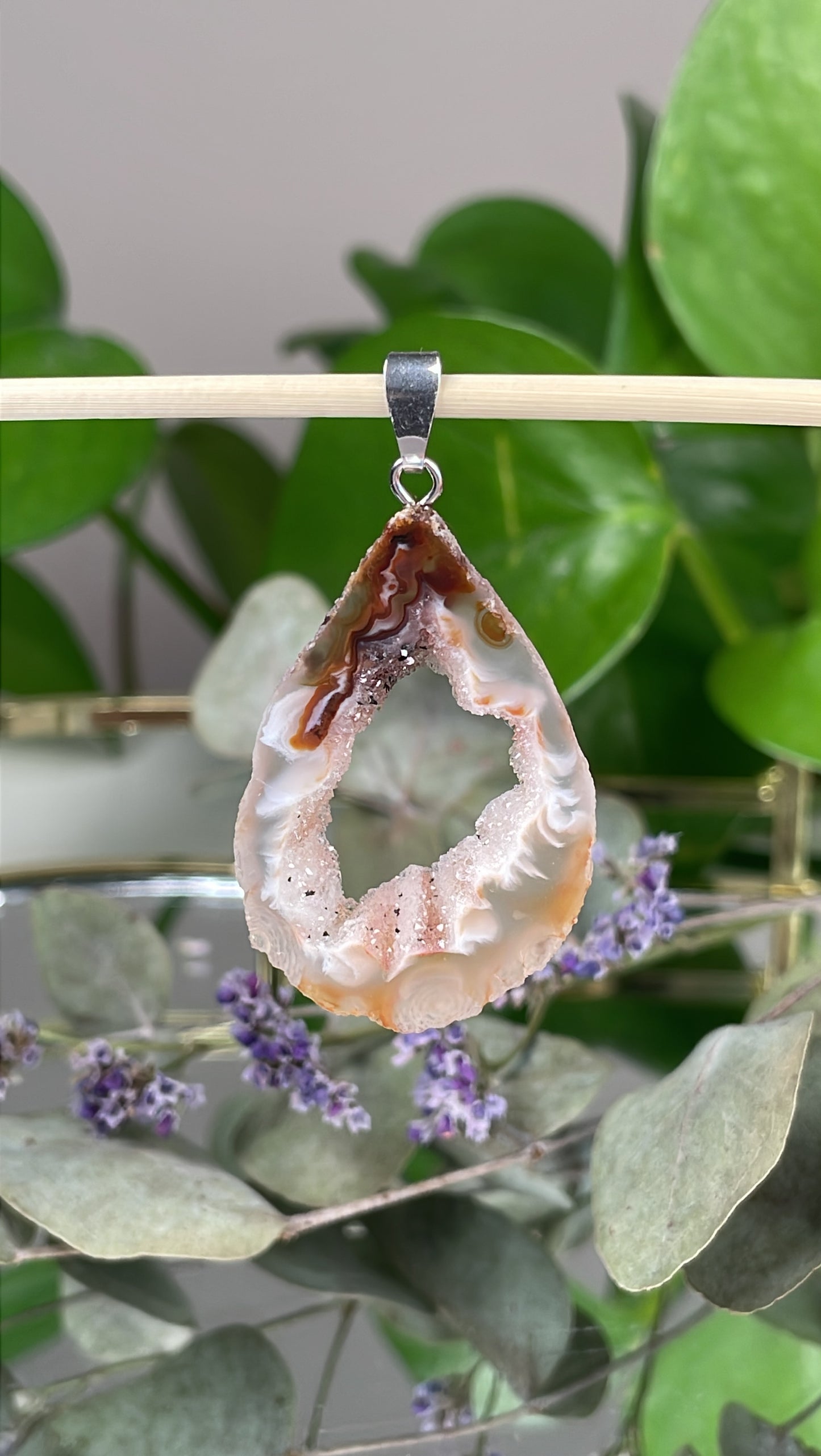 Achat Geoden Anhänger