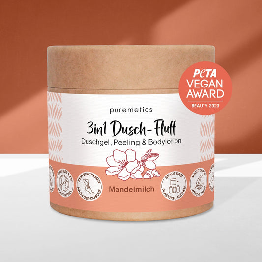 3in1 Dusch-Fluff "Mandelmilch"
