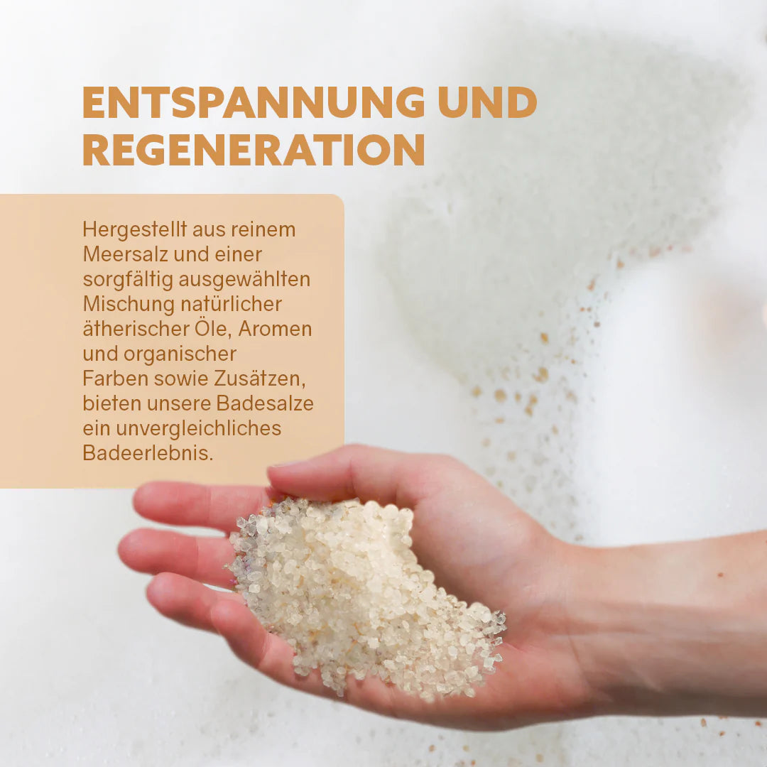 Badesalz Vanille Orange