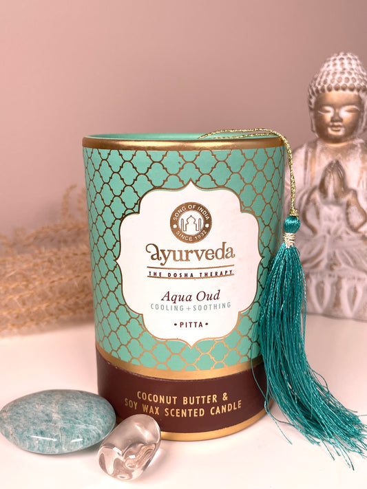 Pitta Aqua oud Kerze