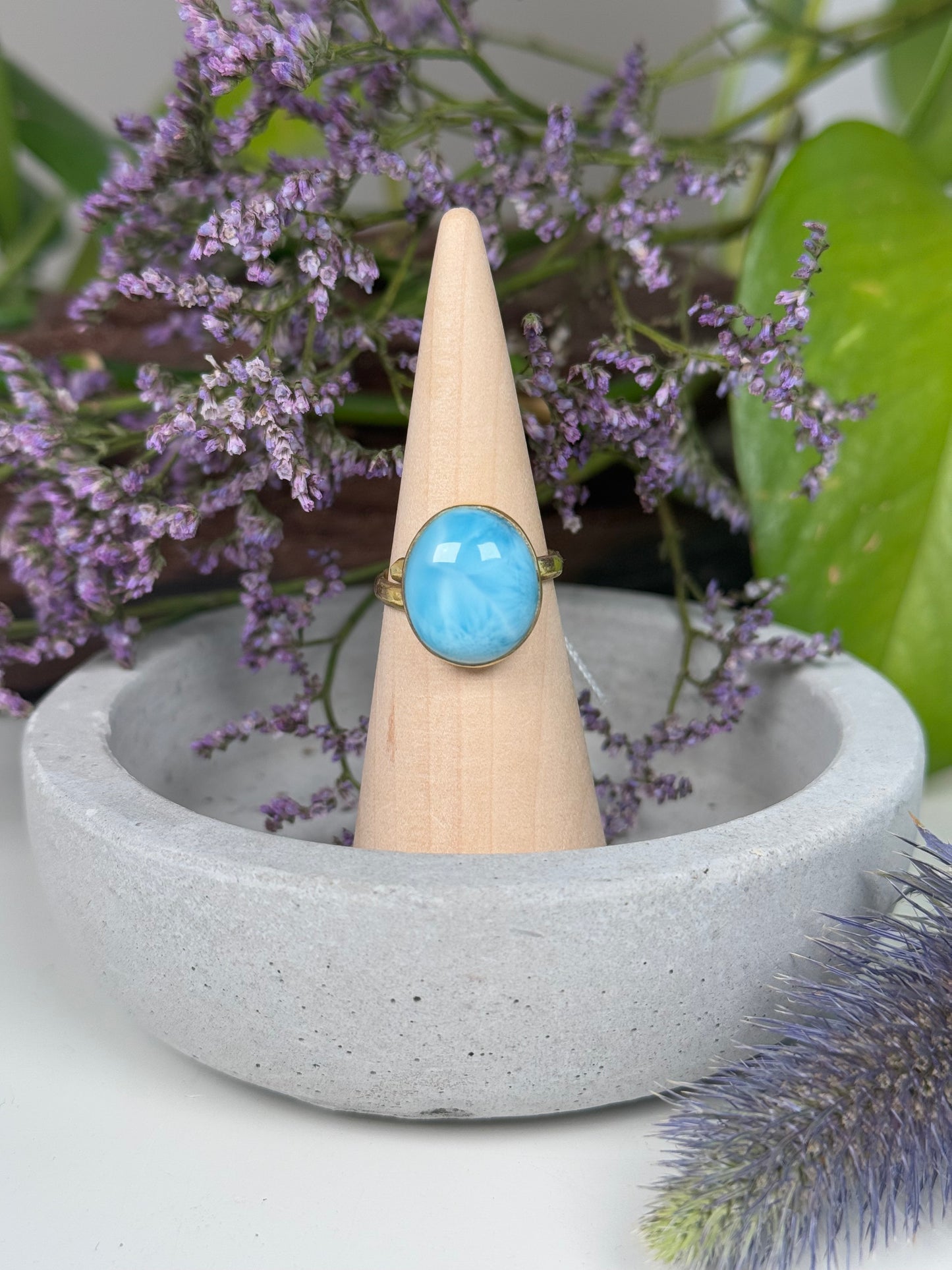 Larimar Ring vergl.