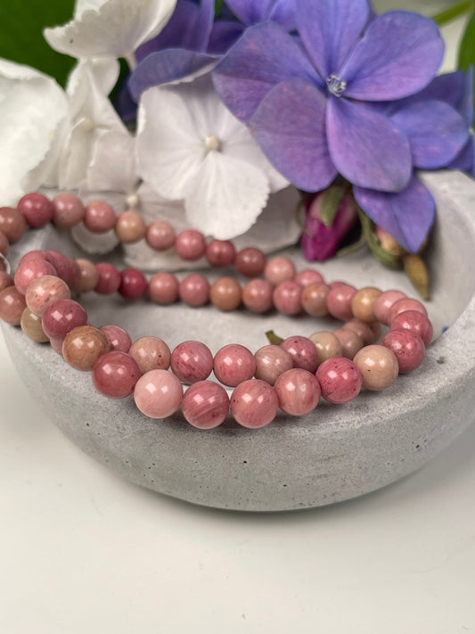 Rhodonit Armband