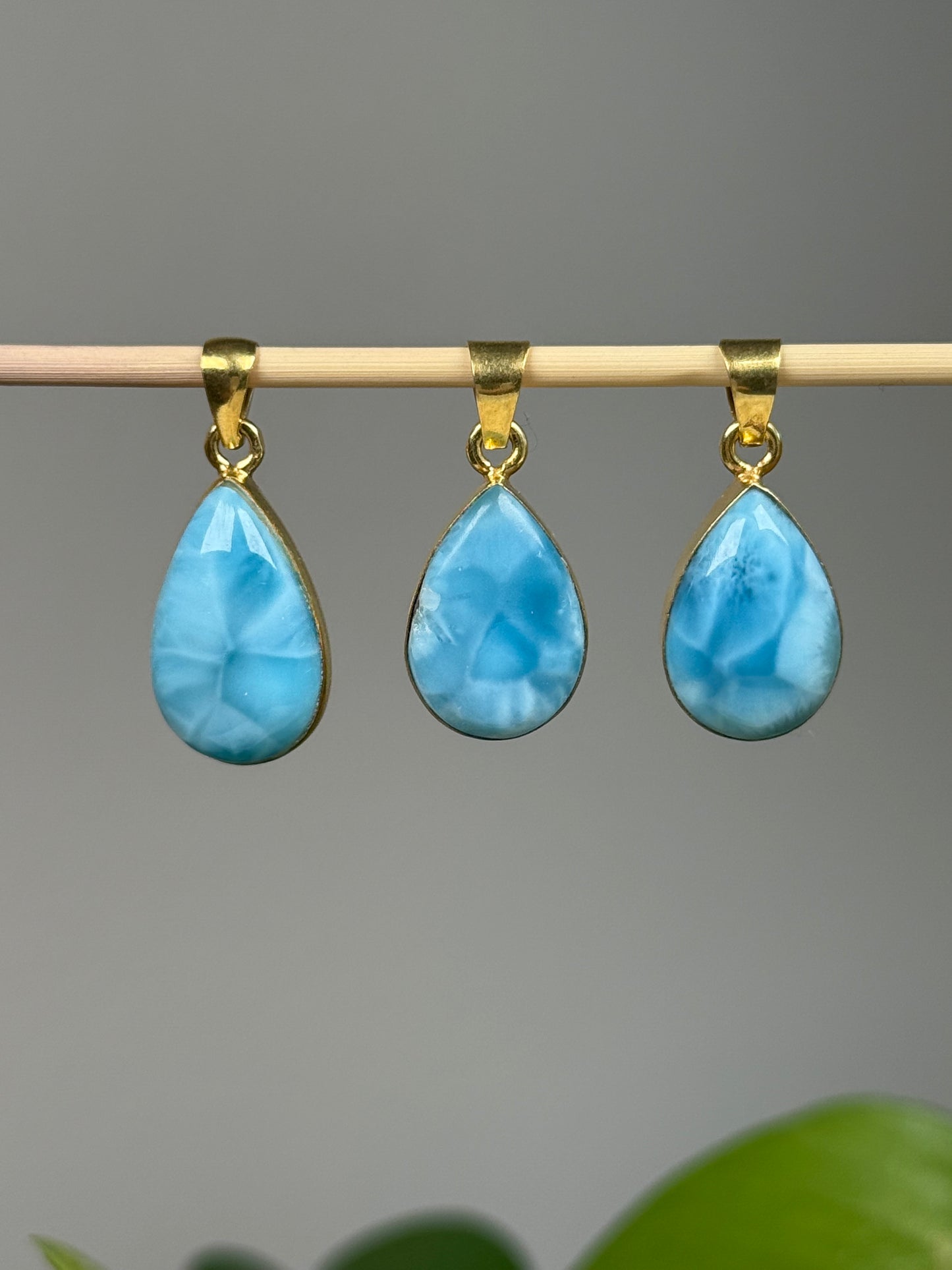 Larimar Anhänger vergl.