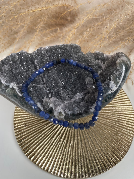 Sodalith Würfel Armband