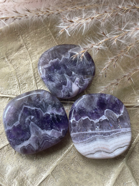 Chevron Amethyst Seibensteine